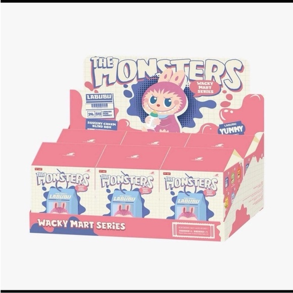Labubu The Monsters Wacky Mart Series-Squishy Charm Blind Box - Picture 3 of 8
